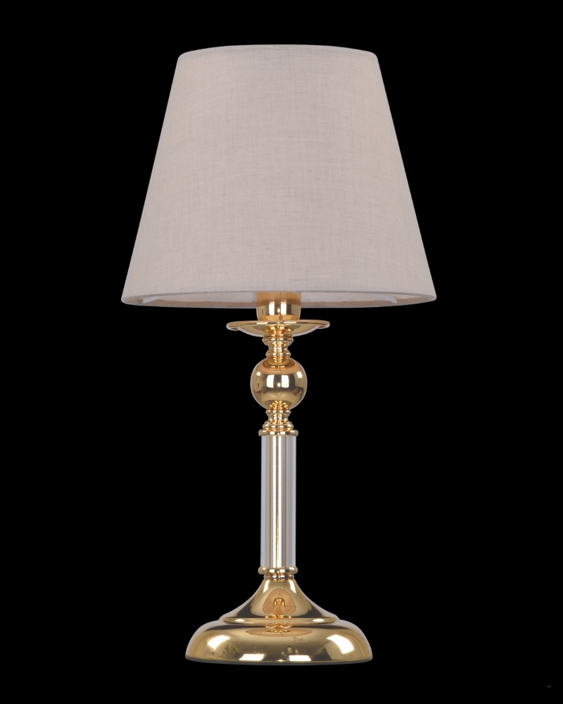 Настольная лампа 22 см, Crystal Lux CAMILA LG1 GOLD Золото