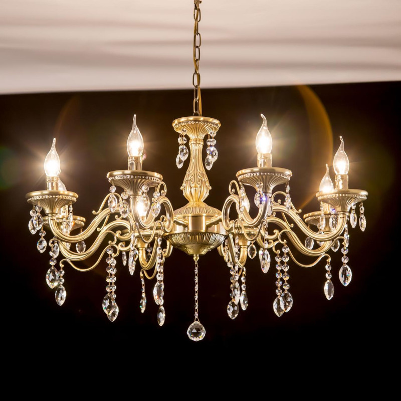 Люстра 80 см Citilux Кармен CL404183 бронза