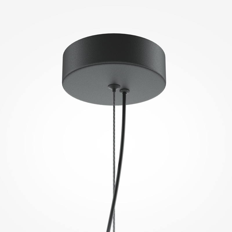 Подвесной светильник 119*14*320 см LED, 30W, 3000К, Maytoni Fluffy MOD319PL-L30B3K черный