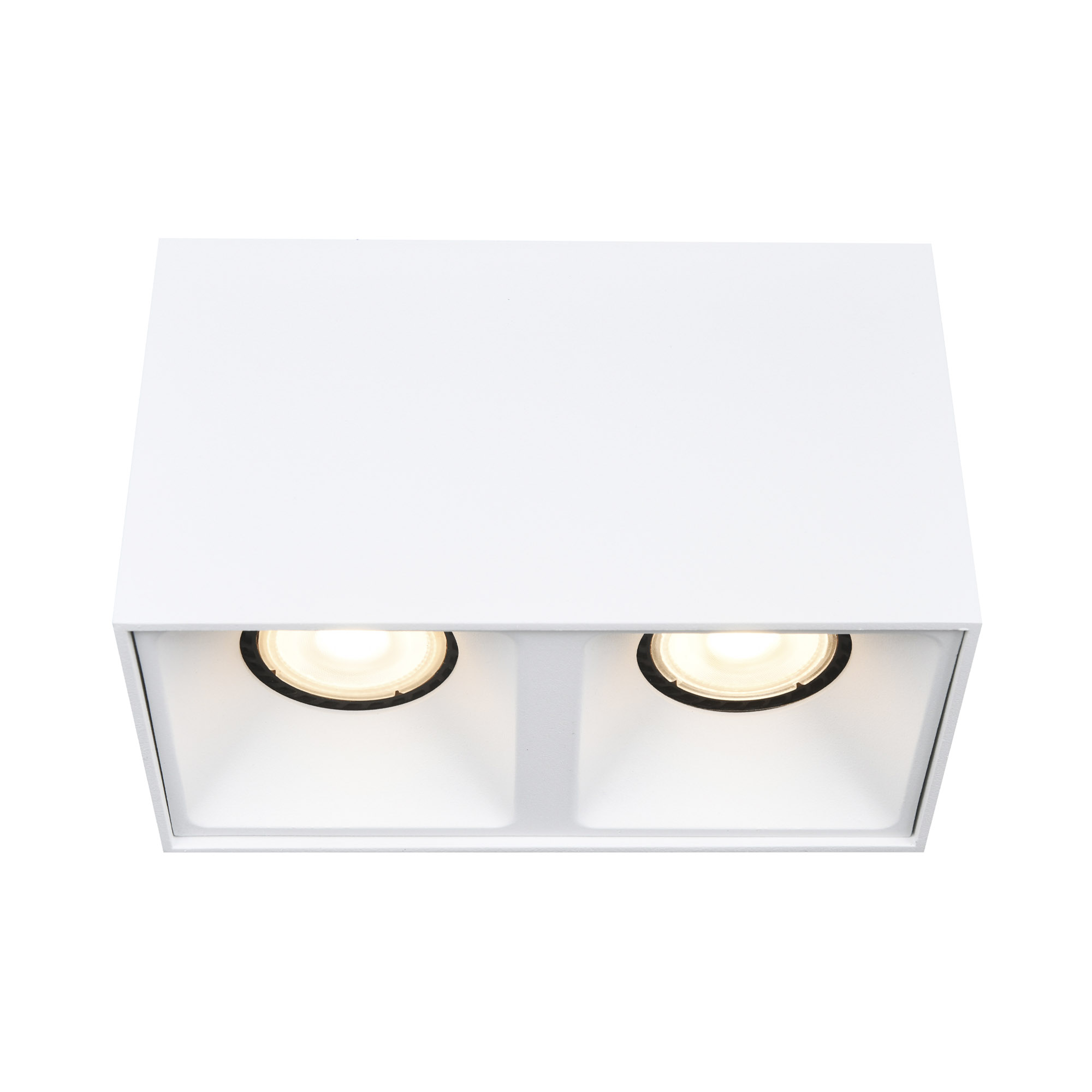 Светильник накладной 8*16*10- см, 2,00*GU10, 50W, ST Luce  ST168.502.02, белый