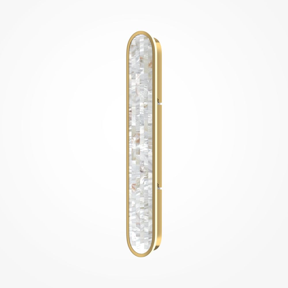 Бра 4,4*10,7*-60 см, *LED*30W, 2700-4000K, Maytoni Perlamour MOD429WL-L30BSK, Латунь