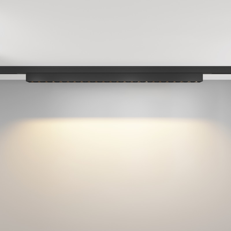 Трековый магнитный светильник 39 см, 20W, 2700K, Maytoni Points TR193-1-20W2.7K-M-B, черный