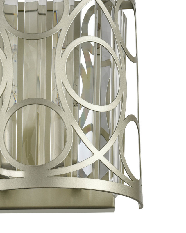 Бра 13*20*23 см, 2*E14 шампань Vele Luce Riccio VL3164W02