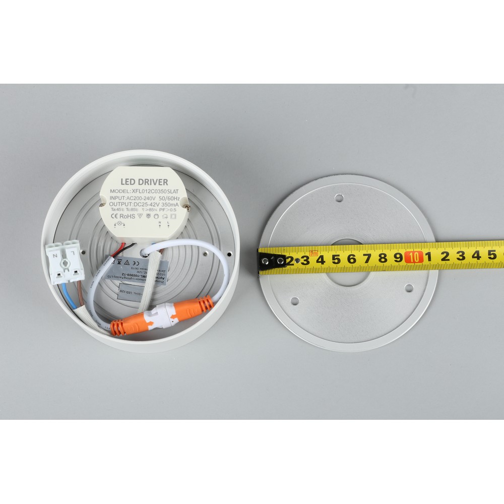Светильник 12 см, 12W, 4000К Omnilux Salentino OML-100909-12 белый