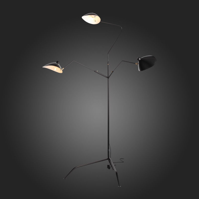 Торшер 155 см, ST LUCE SPRUZZO SL305.405.03 Черный