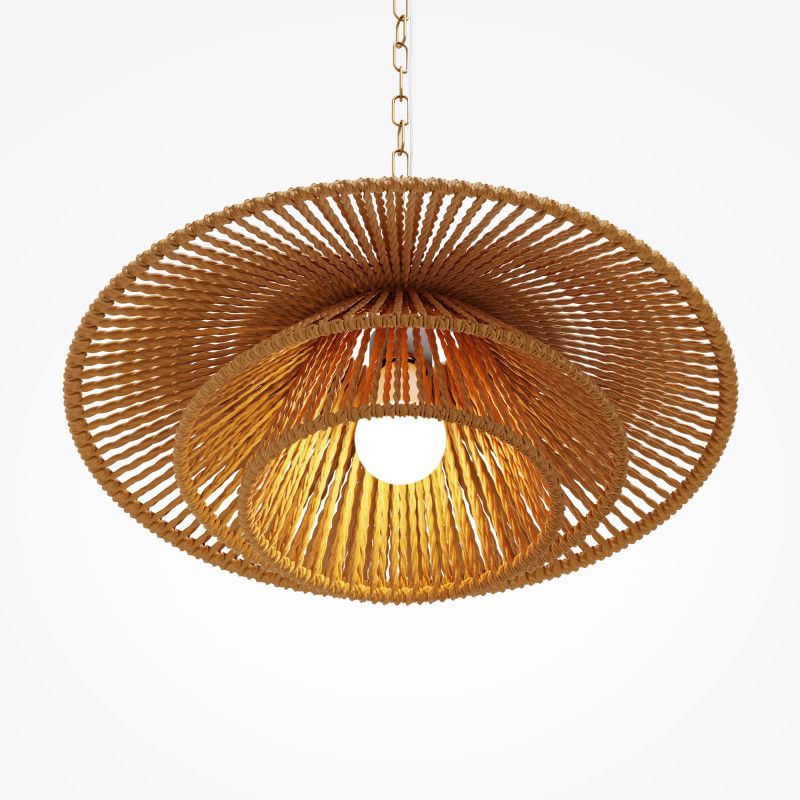 Подвесной светильник 45*45*214,5 см, 1*E27*60W, Maytoni Costa MOD394PL-01BS, латунный