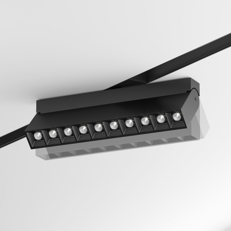 Светодиодный светильник 27 см, 20W, 4000K, Maytoni Track lamps S35  TR015-2-20W4K-B, 20W LED, 4000K, черный трековый