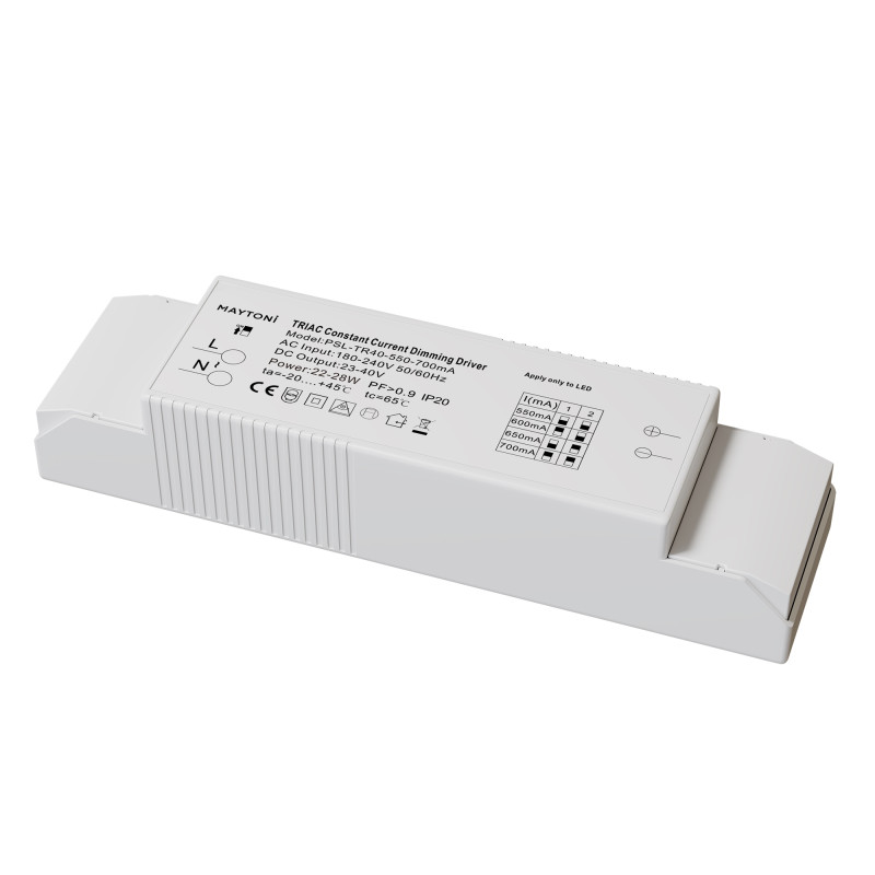 Блок питания 15,2*4*3 см, Maytoni Technical psl-tr PSL-TR40-550-700mA белый
