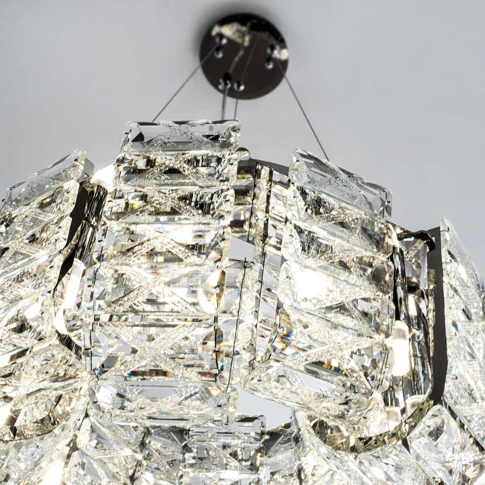 Подвесная люстра 50*45*30/120 см, 12*G9 MODELUX ML.755.12 CR