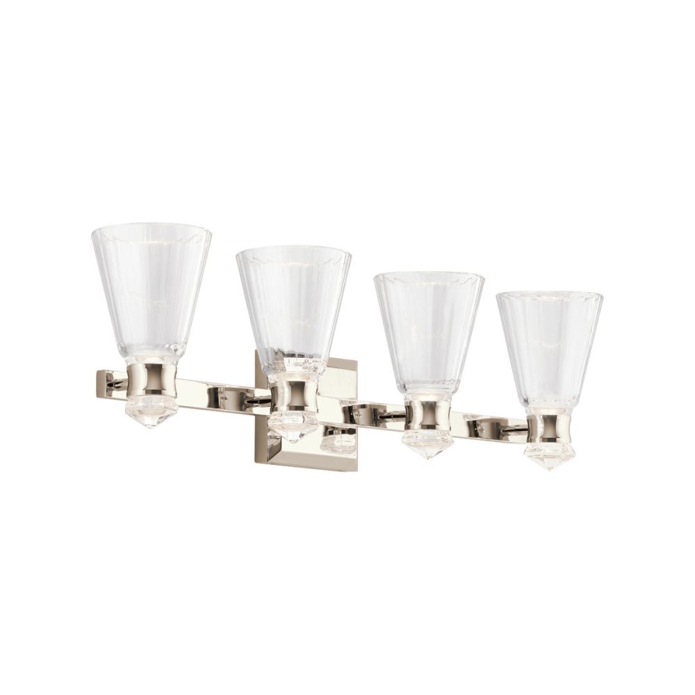 Бра для ванных комнат 17*85*25 см, Led*22W, Natural Concepts Kichler Kayva QN-THAYER-SF-ADB, текстурированный черный