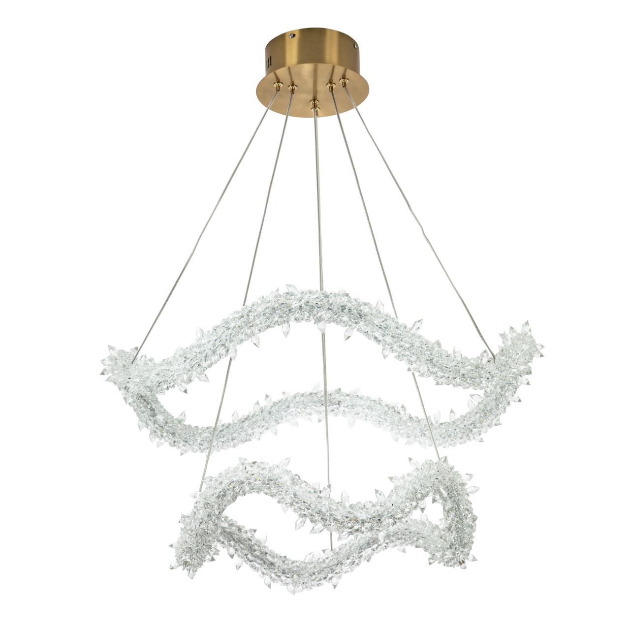 Подвесной светильник 65*65*170 см, LED 92W, 3000 / 6000K, Латунь MODESTYLE MS.1141.650