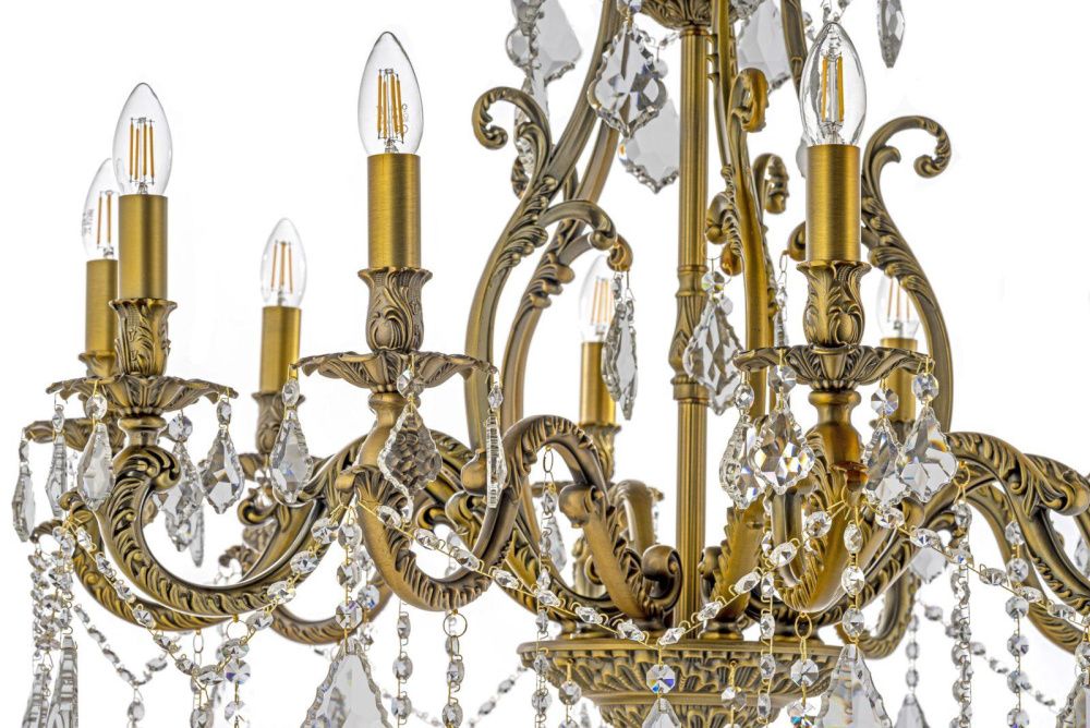 Люстра *87*84 см, 10*E14*40W, Dio D`arte Barolo Bronze Barolo E 1.1.10.600 A, Бронза