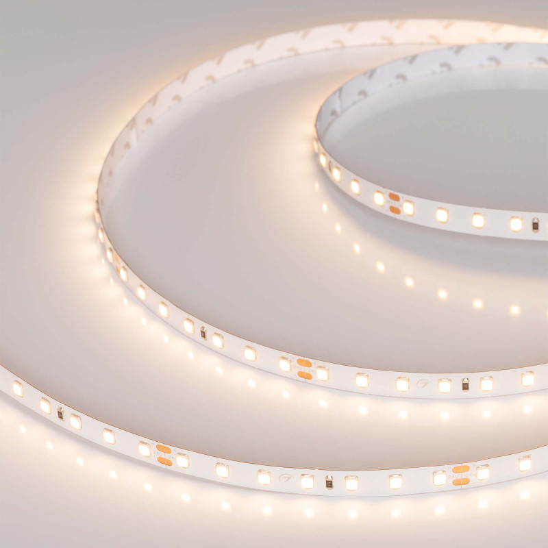 Лента RT 2-5000 24V Warm3000 1.6x (2835, 490 LED, CRI98) (Arlight, 10 Вт/м, IP20) 021453(1). Цена указана за 5 метров. Продается кратно 5 метрам.