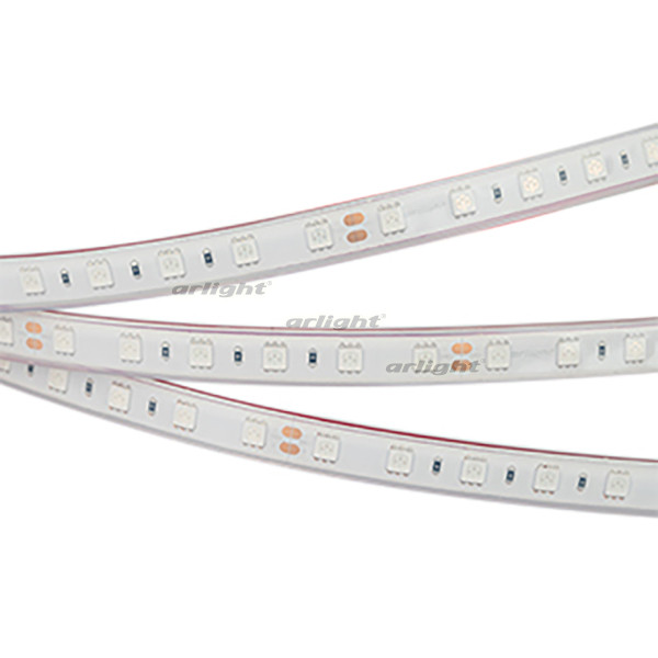 Лента герметичная RTW-PFS-B60-13mm 24V Green (14.4 W/m, IP68, 5060, 5m), Arlight 033789. Цена указана за 5 метров. Продается кратно 5 метрам.
