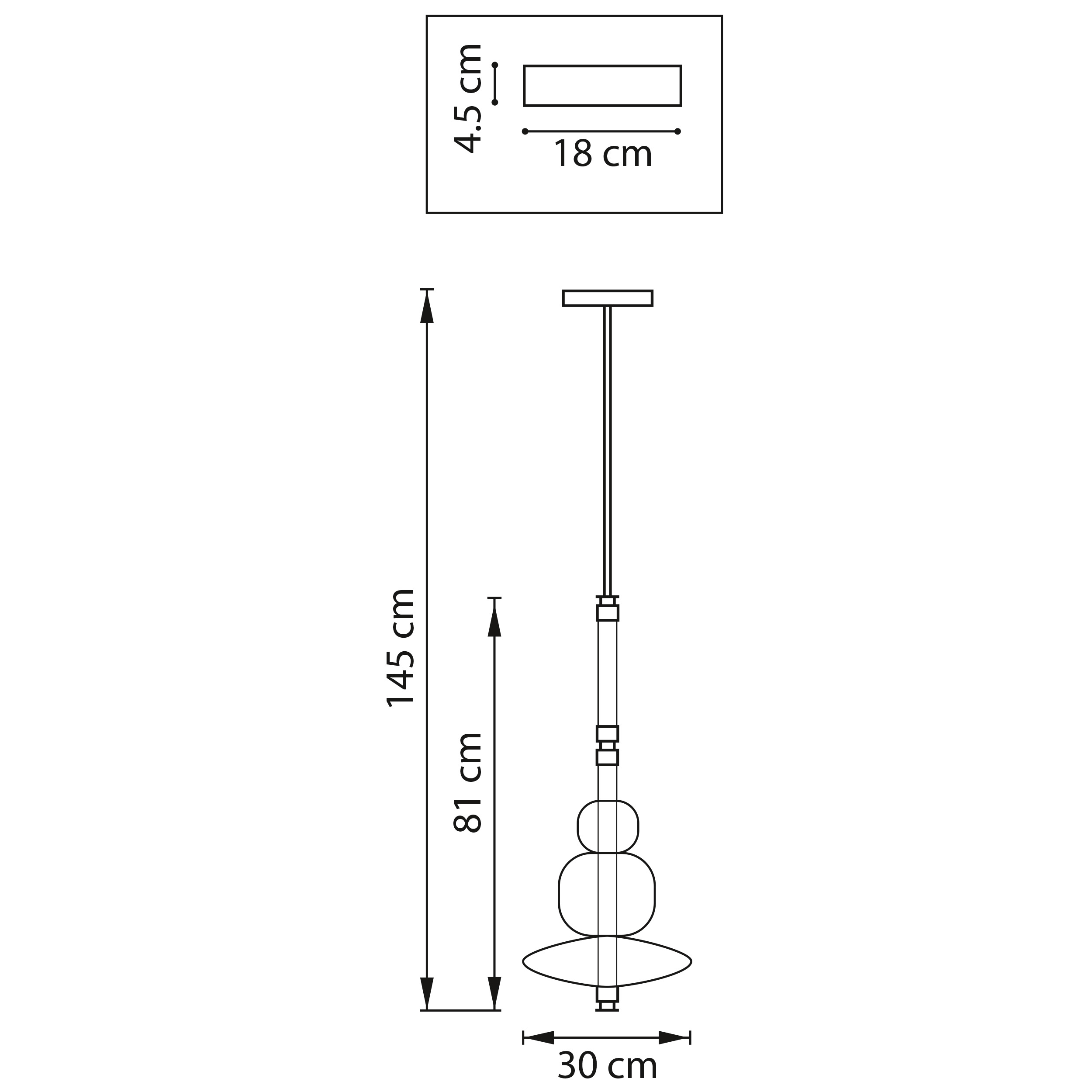Люстра потолочная 30 см, 24W 3000K Lightstar Emisfero 737540 Красное золото