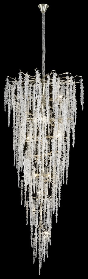Светильник подвесной Wertmark Daciana WE185.22.203, 90*90 см, матовый никель