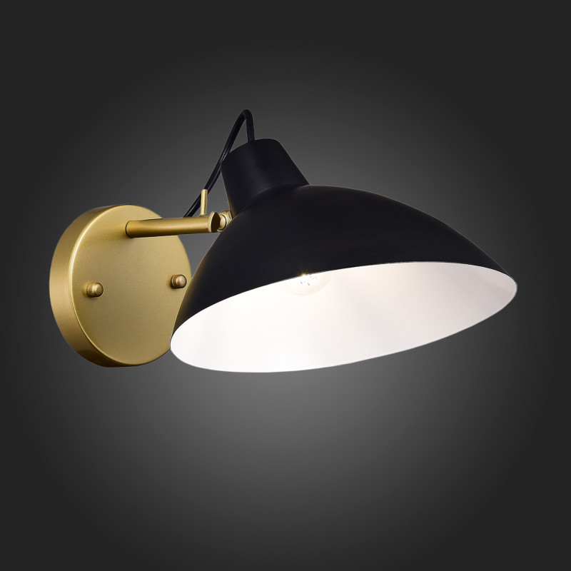 Бра ST LUCE JARRO SL1803.201.01 Золотистый/Черный