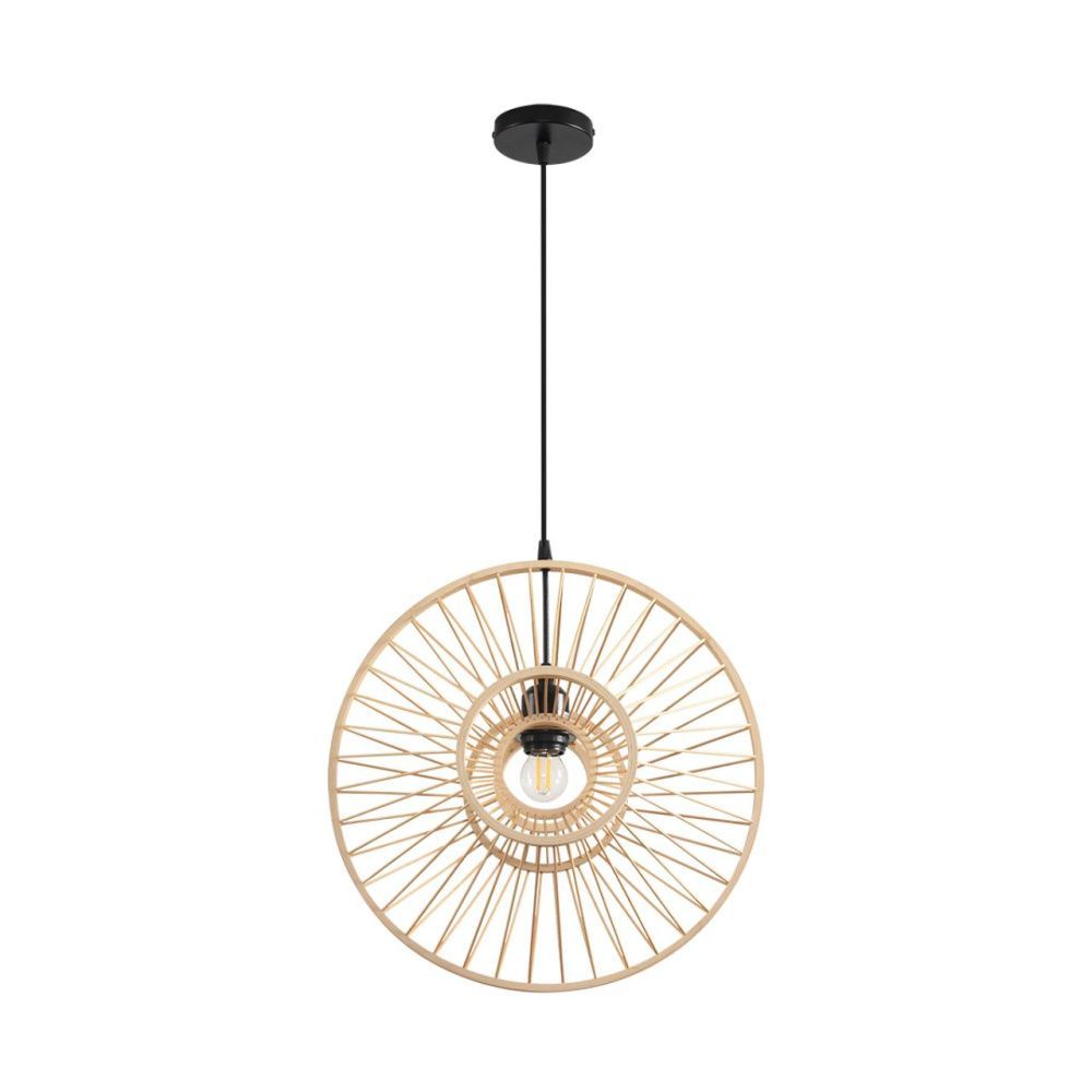 Подвес 9*25*140-140 см, 1*E27*40W, Lumion Chakra 8383/1, черный