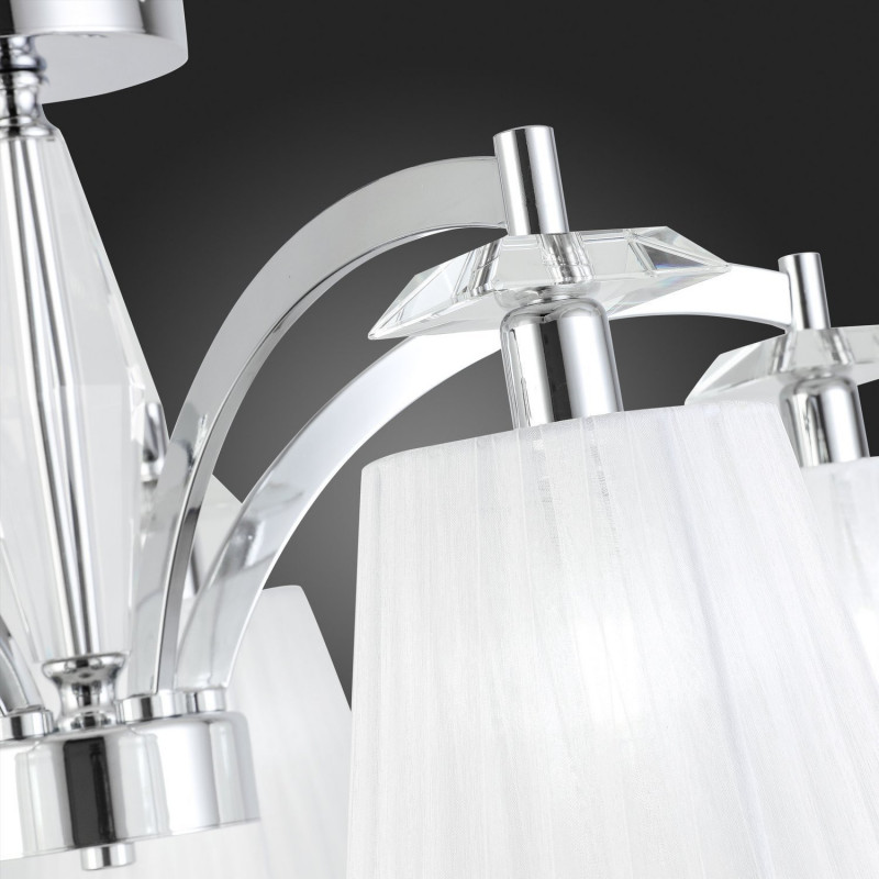 Светильник потолочный 70 см, 200W, ST LUCE BELLO SL1756.102.05 Хром