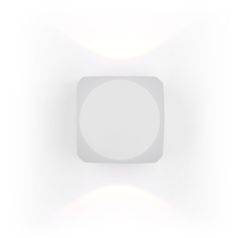 Уличный настенный светодиодный светильник Maytoni Bond Street O015WL-L4W, 4W LED, 3000K, белый