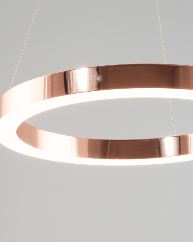 Подвесной светодиодный светильник 60*120 см, LED 76 W, Moderli Viso V1771-PL Золотой