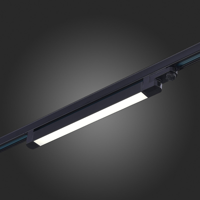 Трековый светильник 54*3 см, 20W 4000K ST LUCE Трехфазная трековая система ST663.446.20 Черный