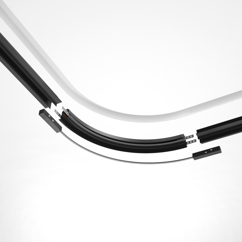 Подвод питания 68,5*1,6*1,8 см, Maytoni Technical Accessories for tracks Exility TRA034CPC-42B-50 черный