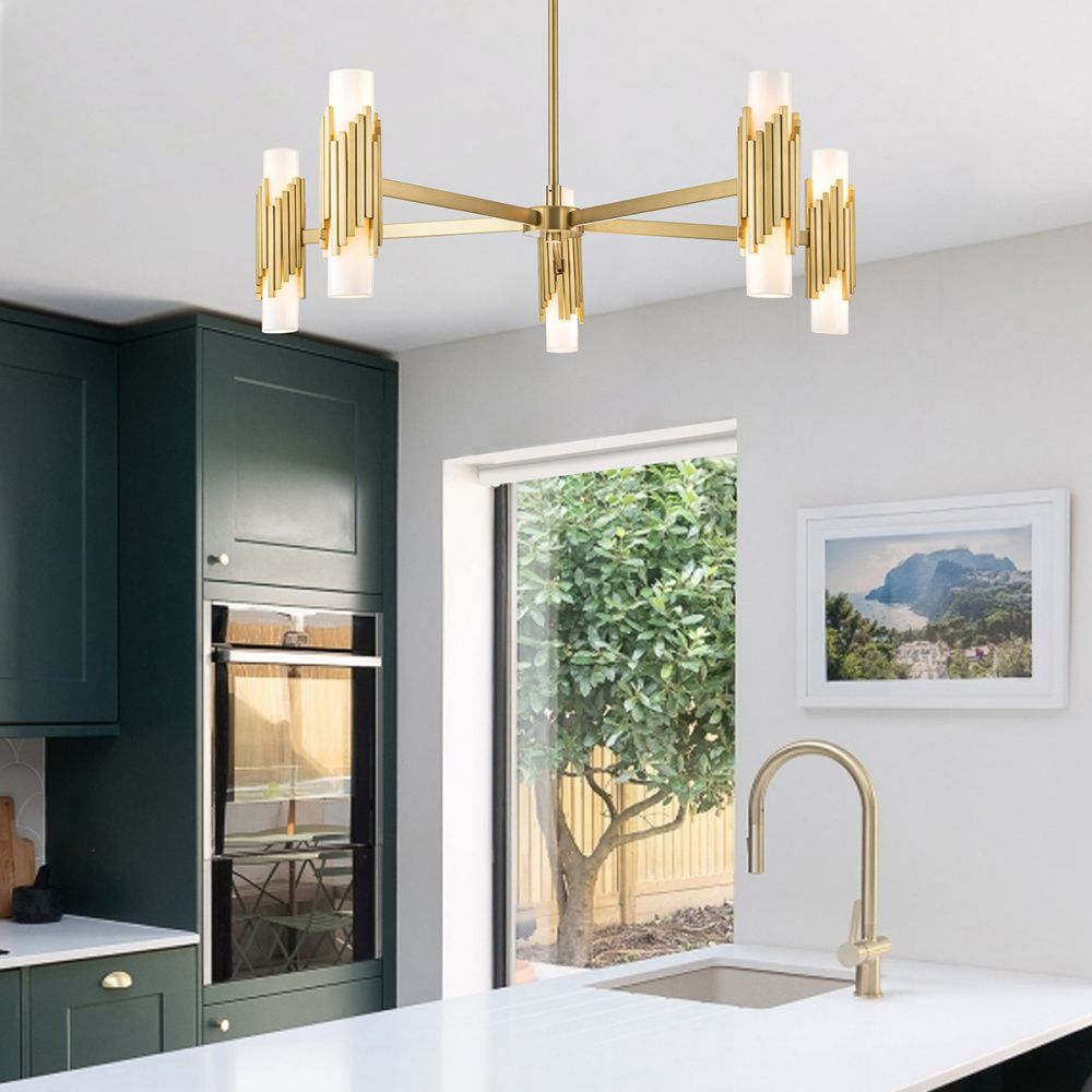 Люстра Elstead Lighting, Арт. MARVELE10-AB-OPAL