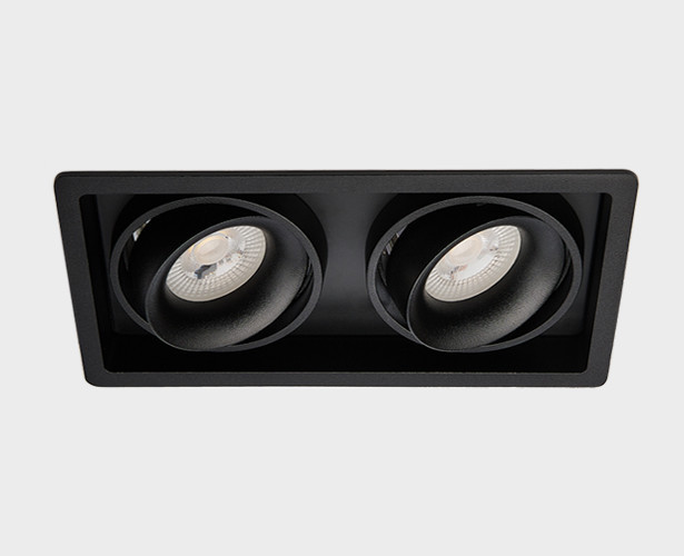 Встраиваемый светильник Italline DE-312 black, черный
