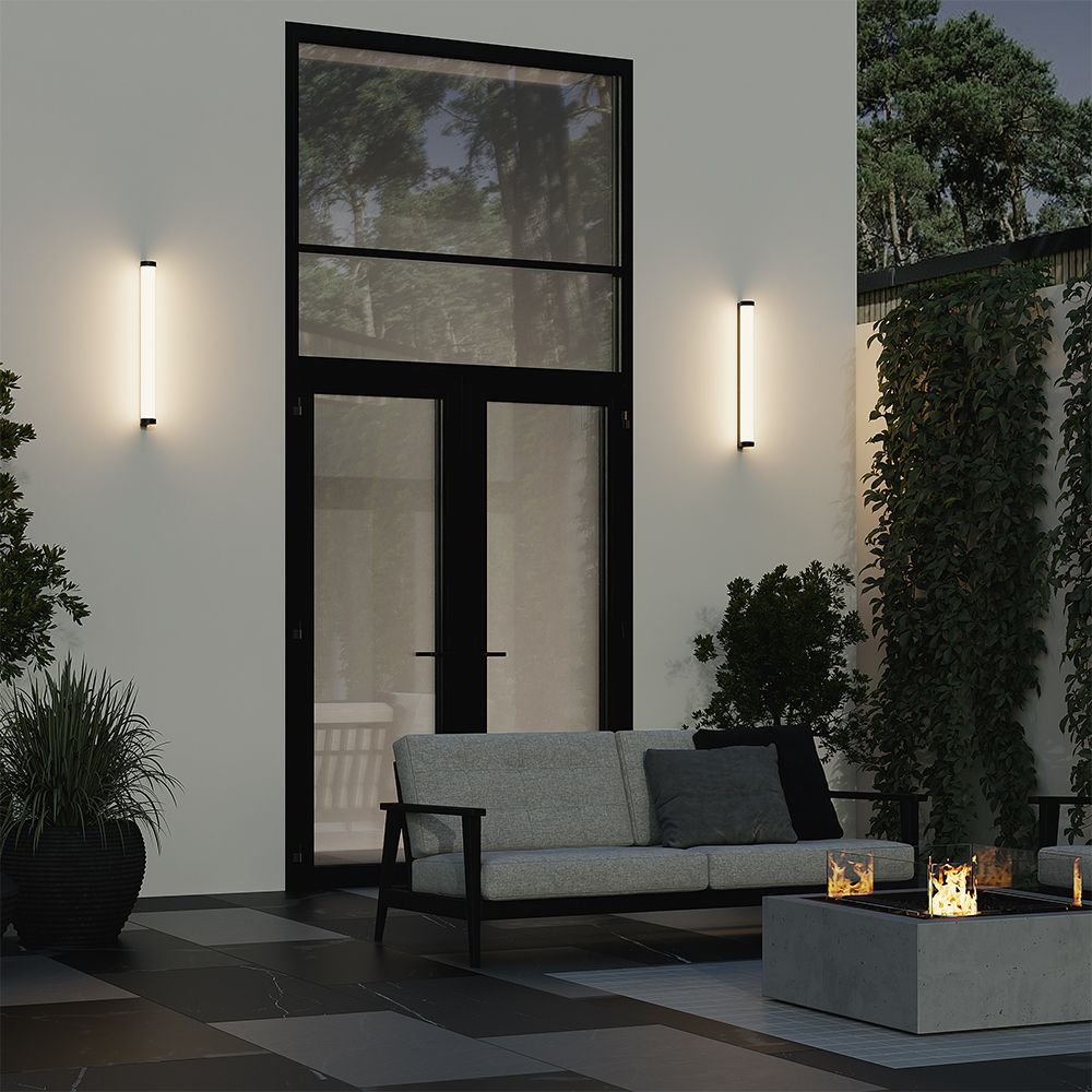 Бра 9,3*6-50 см, LED*16W, 3000K, Maytoni Rounge O482WL-L16B3K, Черный
