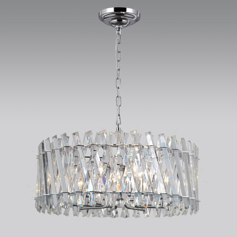 Люстра 60 см Citilux Ингвар CL334281 хром