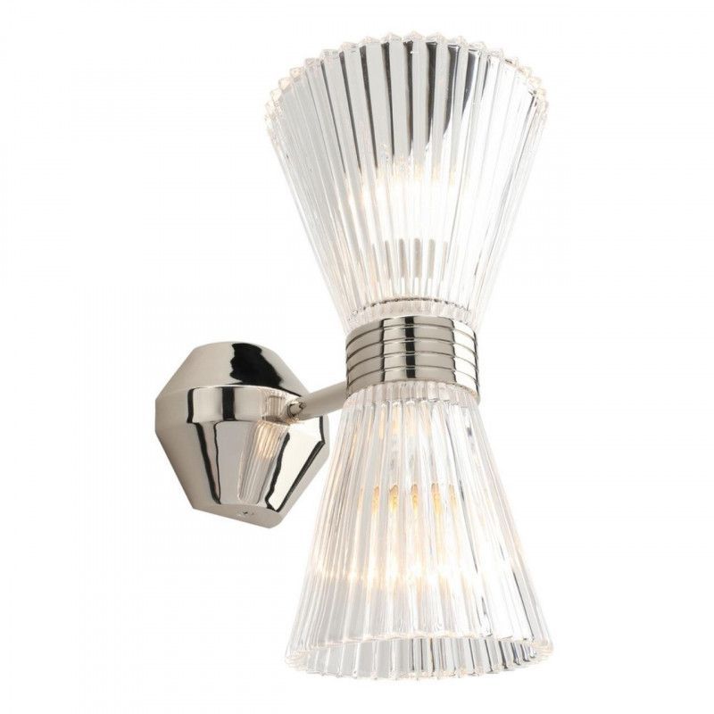 Бра 18*14*27 см, 2*E14, 40W, Aployt Elinor APL.801.11.02, хром