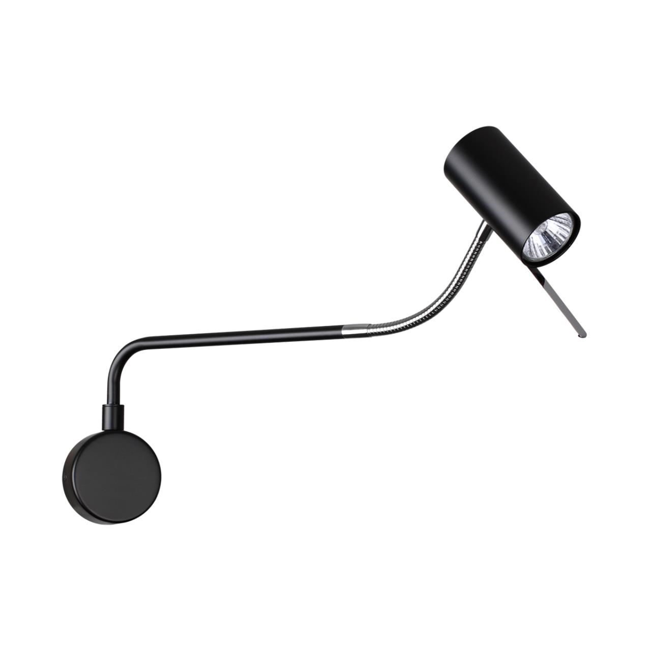 Светильник 20 см, Odeon Light GIGI 4381/1W, черный