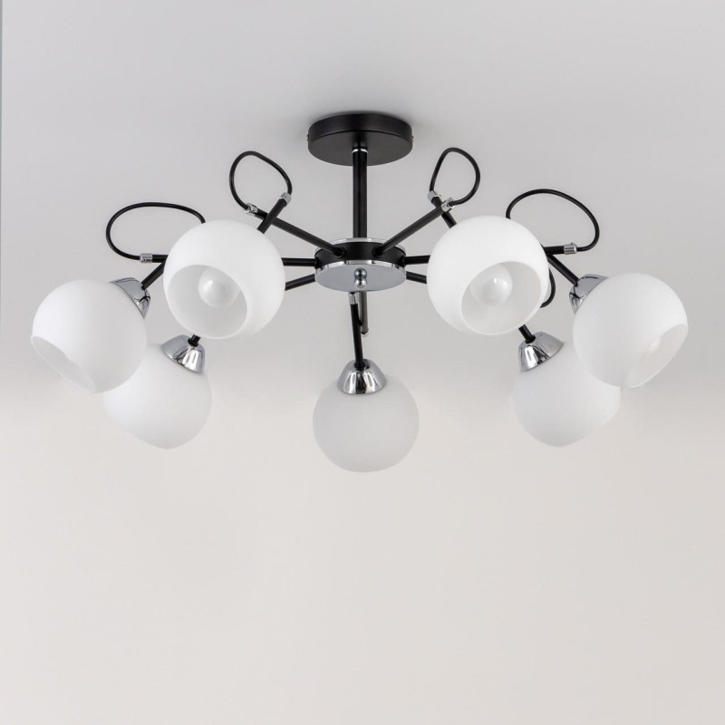 Люстра 72 см Citilux Стивен CL141271 черная