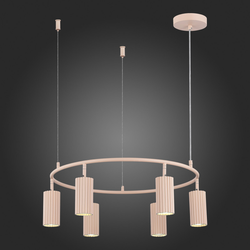 Светильник 60 см ST LUCE KENDO SL1213.603.06 Розовый