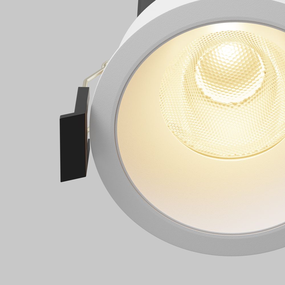 Встраиваемый светильник  DL117-15W-2.7K-W **-9,8 см, *LED*15W, K, Maytoni technical Dip DL117-15W-2.7K-W, Белый