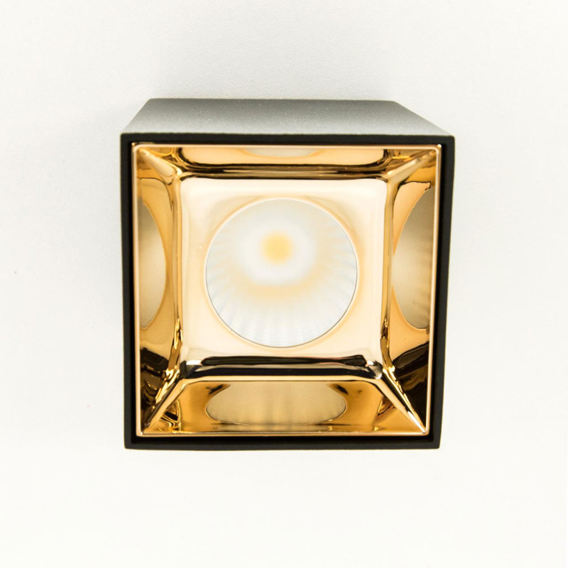 Светильник 8*8 см, 12W LED, 3500K, Citilux Старк CL7440213, черный-медь