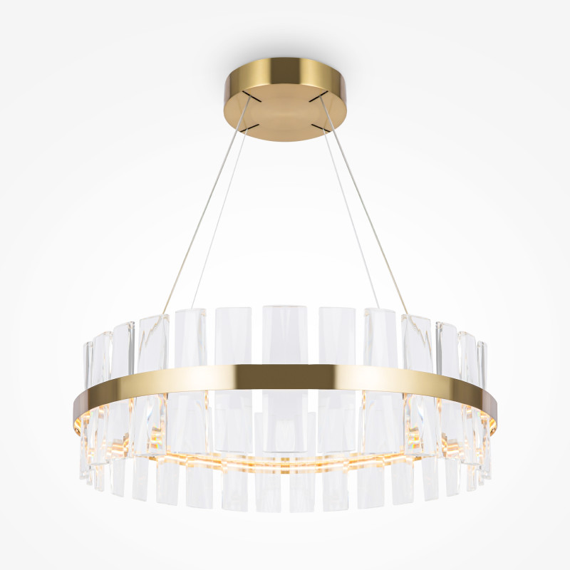 Подвесной светильник  60*25 см, LED 45W, 3000К, Латунь Maytoni Mirage MOD173PL-L45BS3K
