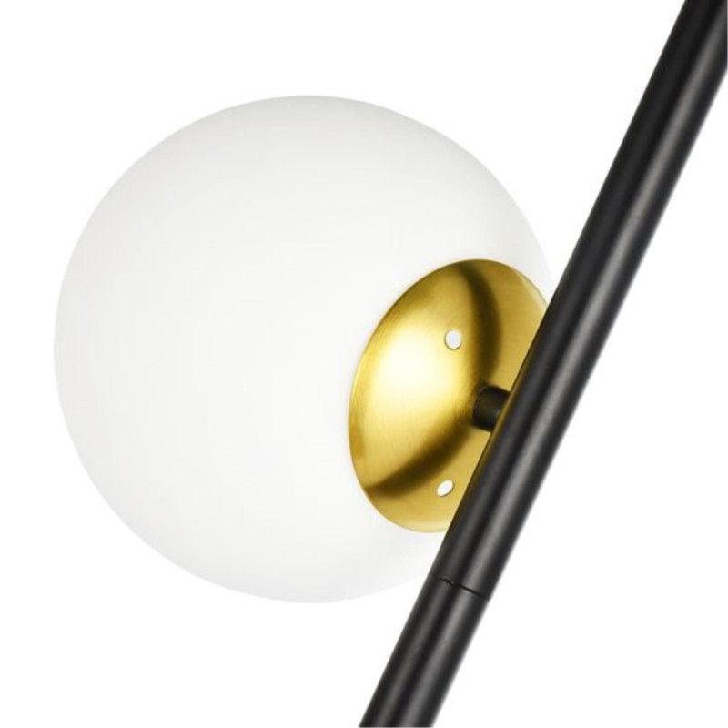 Торшер 35*25*165 см, 2*E14 черный Arte Lamp Alcor A2224PN-2BK