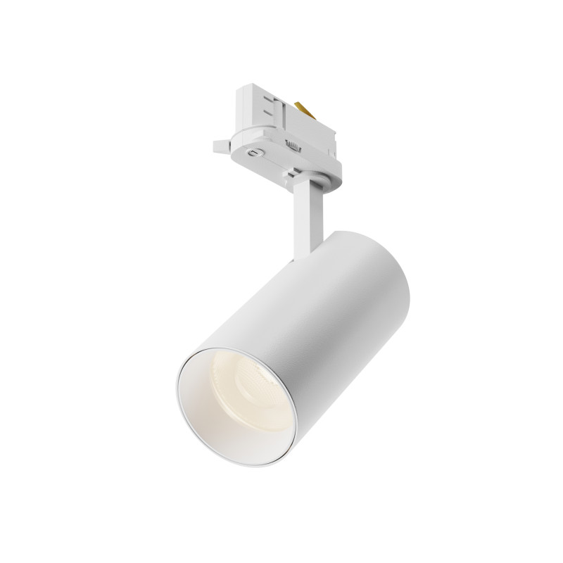 Трековый трехфазный светильник 7 см, 20W, 2700-5000K, Maytoni Focus Led TR197-3-20WCCT-M-W, белый