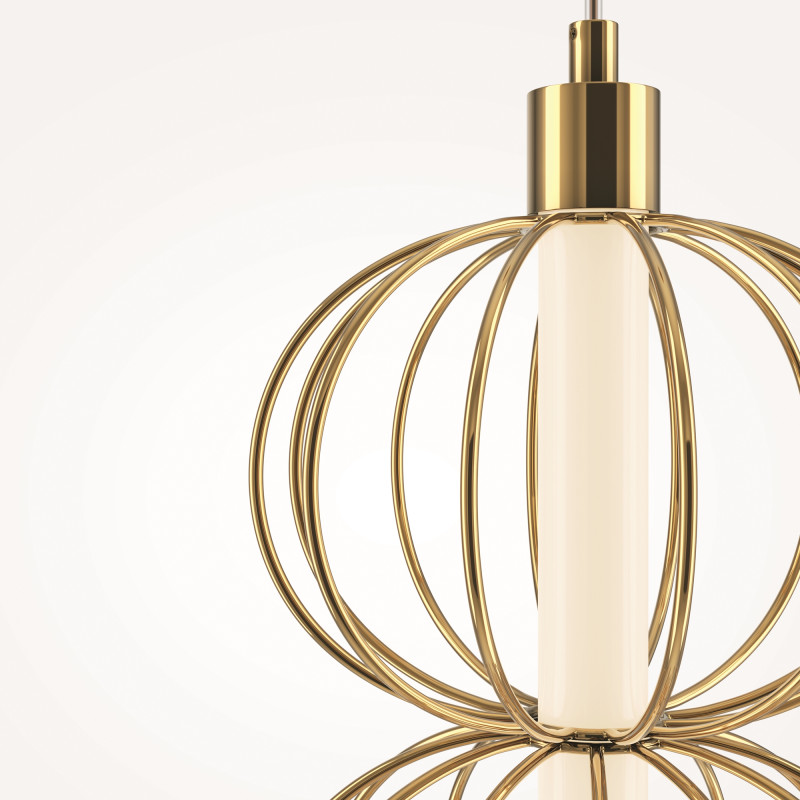 Бра 22,2*13,9*69,8*218,8 см, LED*17W, 3000 К, Golden Cage MOD216WL-L10G3K Maytoni, Золото