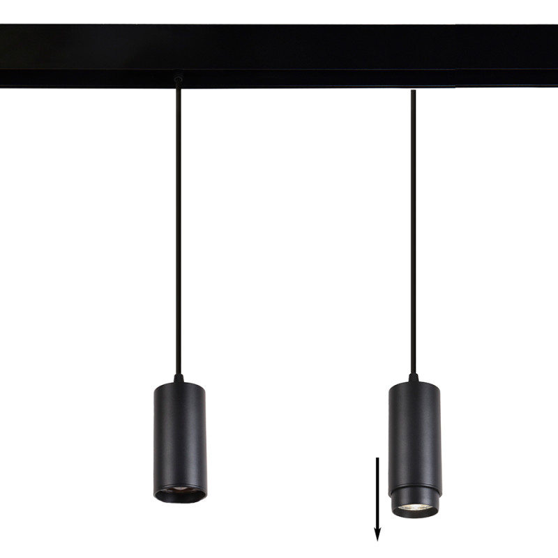 Светильник трековый магнитный Crystal Lux CLT 0.33 016 7W BL 4000K Черный