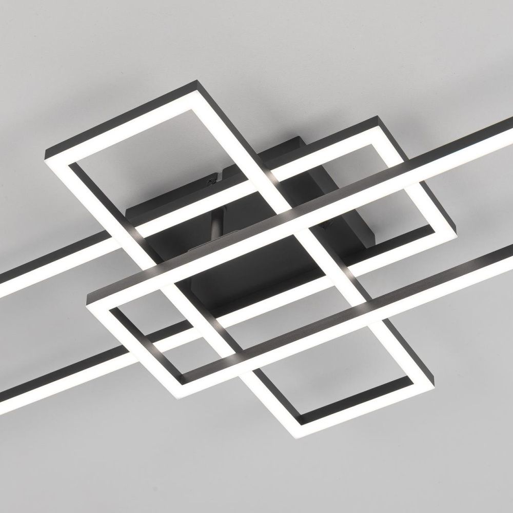 Светильник 94 см, 64W,  3000-5500K, Citilux KUBIT CL201131, черный