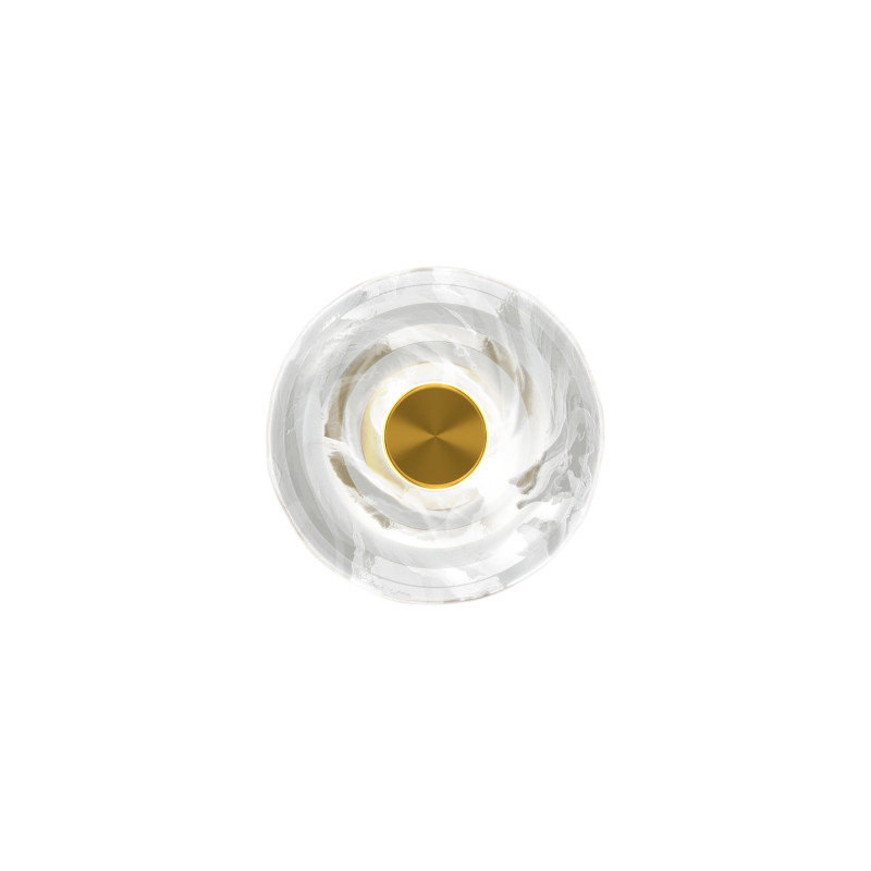 Настенный светильник (бра) 20*7,5*20 см, 5W 3000K Maytoni Sparkle MOD343WL-L5BS3K латунь