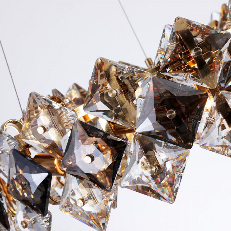 Светильник 60 см, Divinare 7204/17 LM-8, латунь