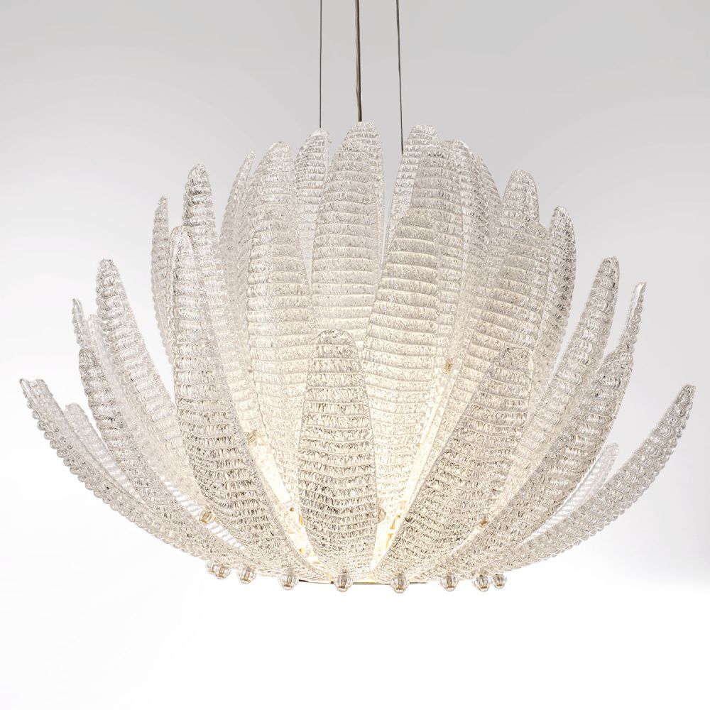 Подвесная люстра 60 см, 70W, 4000K, Modelux ML.9555.600 CP, шампань