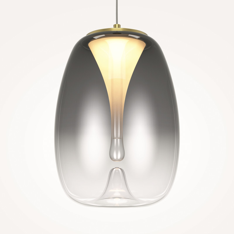 Подвесной светильник 20*20*333,1 см, LED, 7W, 3000К, Maytoni SPLASH MOD282PL-L8G3K золотой
