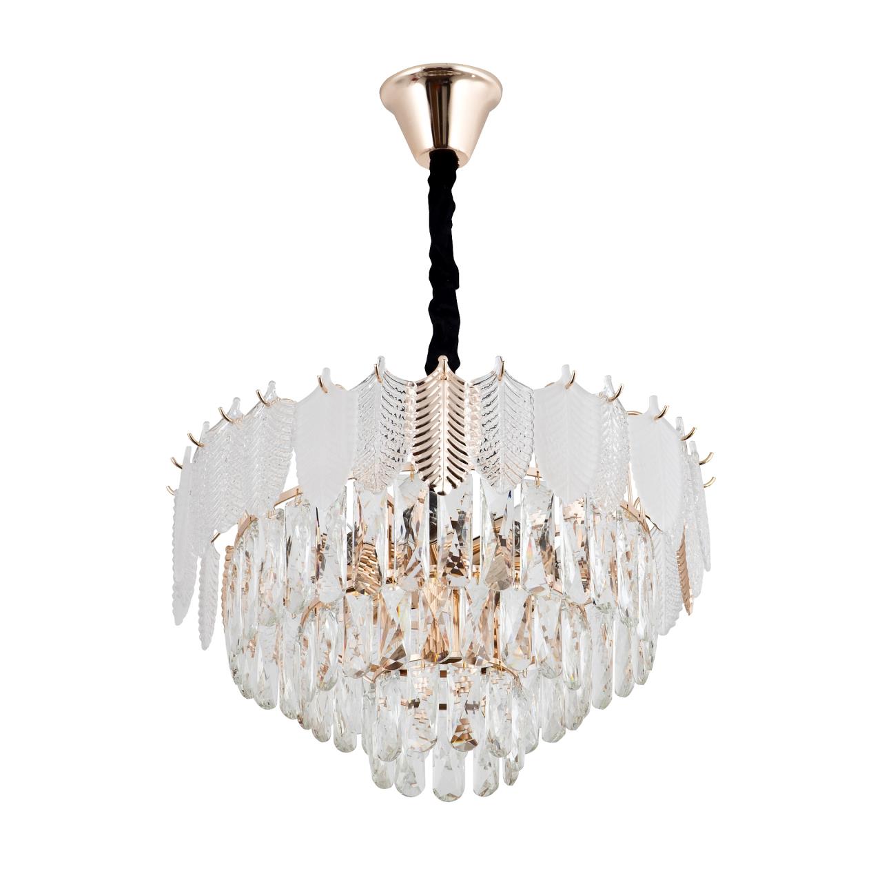 Подвесная люстра 50*50*66 см, Е14 9x40W, Золото MODELUX ML.602.9