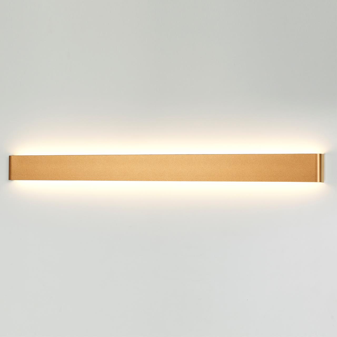 Бра светодиодное 120 см Odeon Light Framant 4295/40WL, 40W LED, 3000K, золото