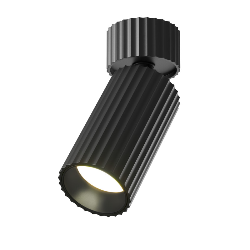 Накладной спот 14 см, Maytoni Calipso C108CL-01-GU10-B, черный